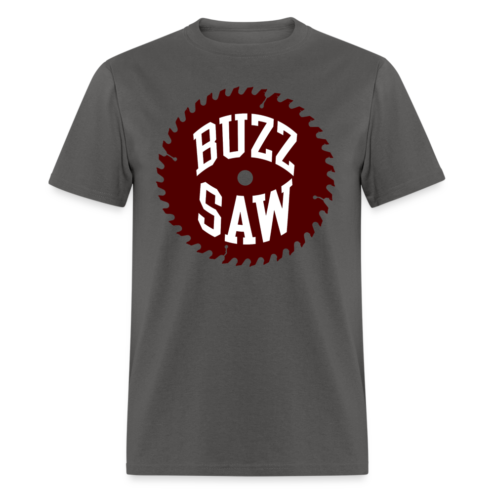 The Buzz Saw Tee - charcoal