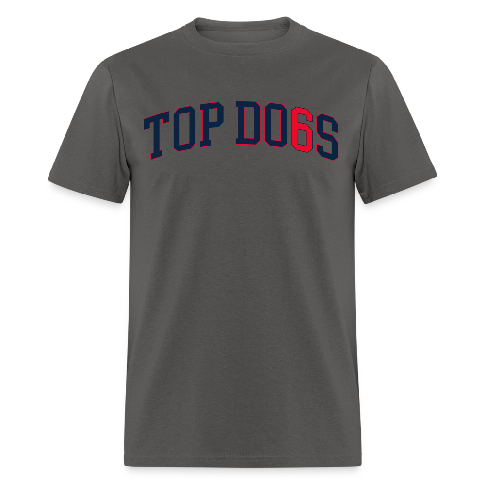 The Top Dogs Tee - charcoal