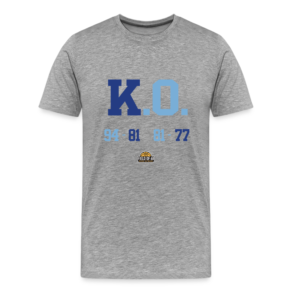 K.O. Tee - heather gray