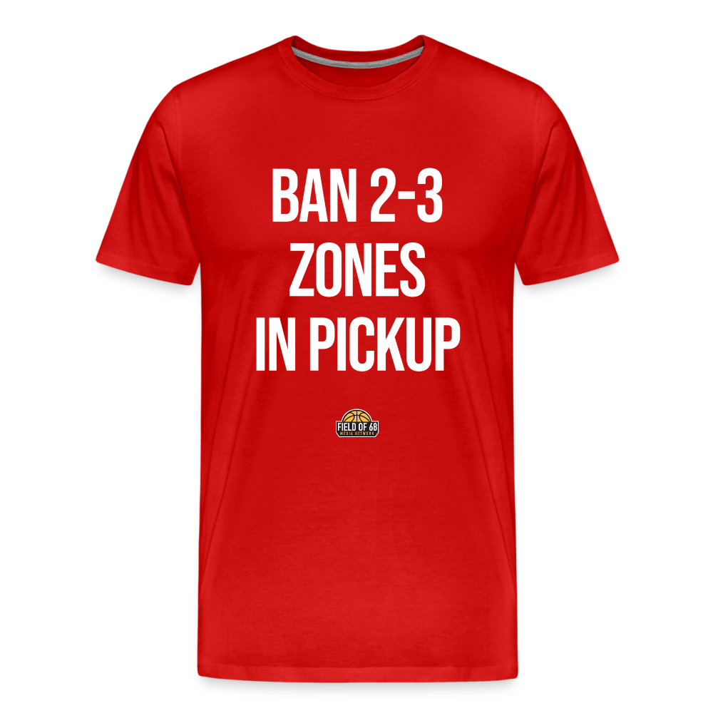 Ban Zones Tee - red
