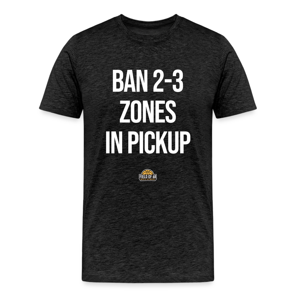 Ban Zones Tee - charcoal grey