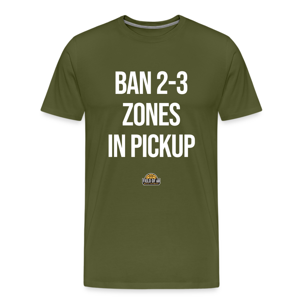 Ban Zones Tee - olive green