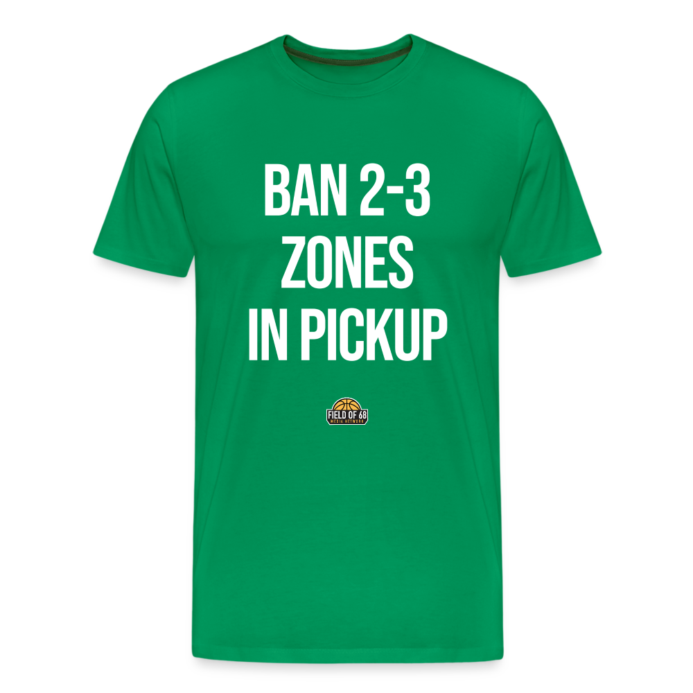 Ban Zones Tee - kelly green