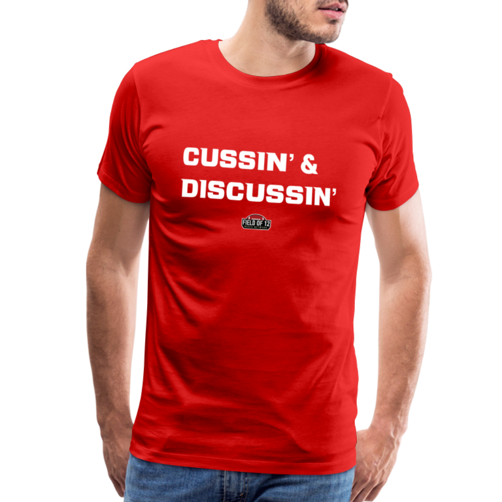 Cussin Tee - red