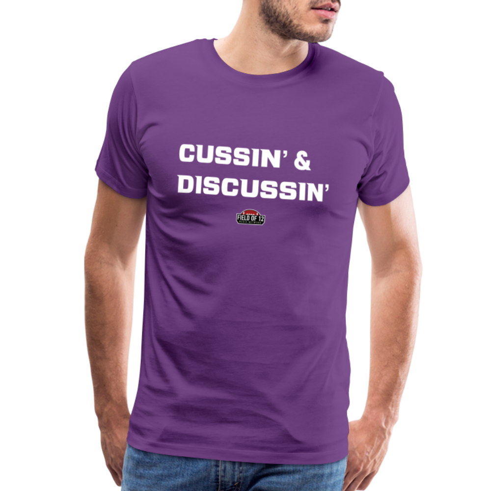Cussin Tee - purple