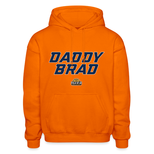 Daddy Brad Hoodie (Orange) - orange