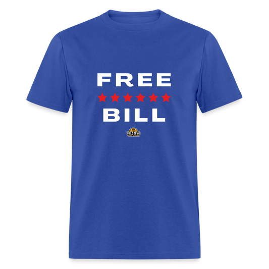 Free Bill Tee - royal blue